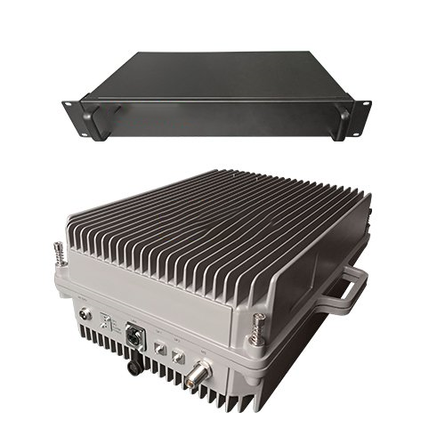  鹿寨TETRA800数字警用集群数字光纤直放站远近端机