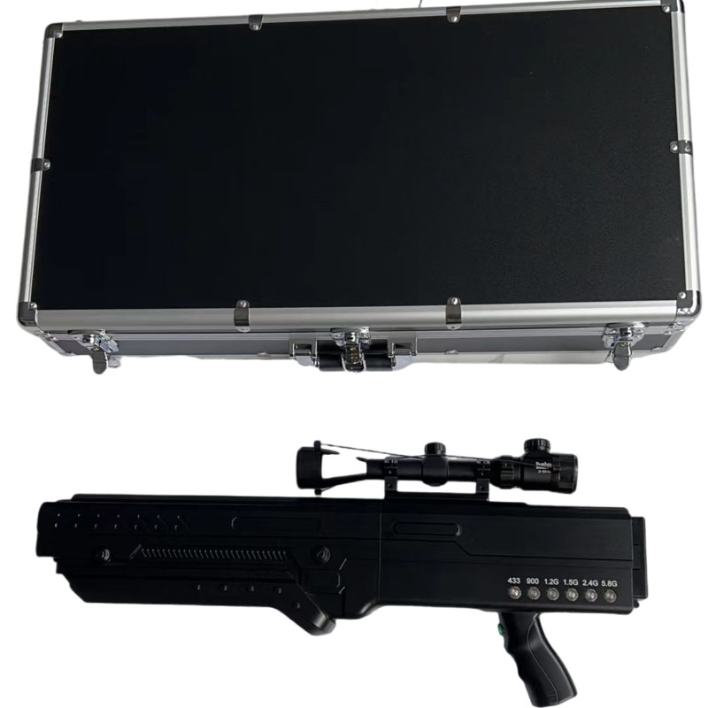  鹿寨手持便携式枪型低空防御反制六通道A型