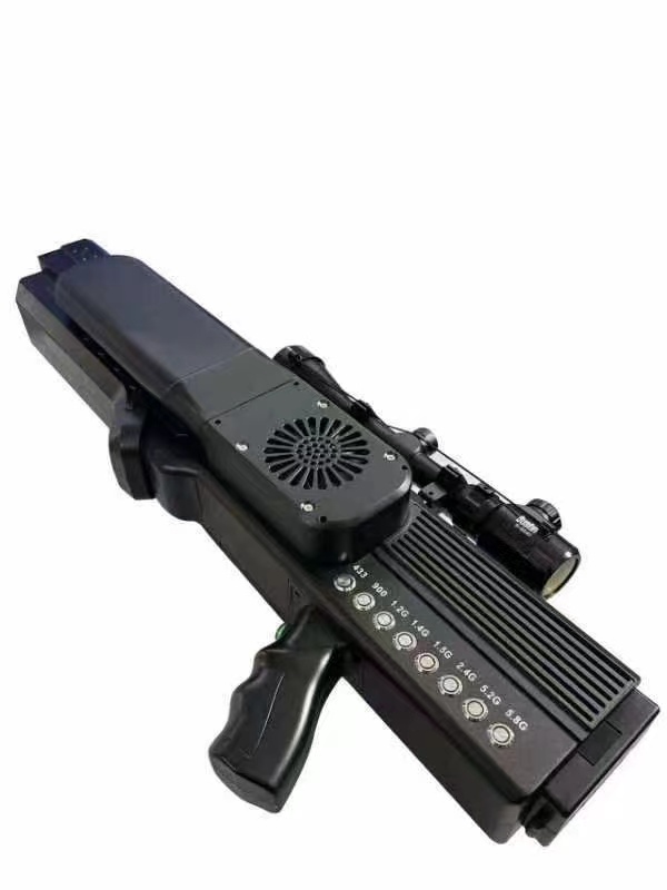  鹿寨手持便携式枪型低空防御反制八通道